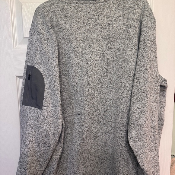 Antigua Charcoal Classic Philadelphia Eagles Quarter-Zip Top - Picture 4 of 4